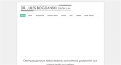 Desktop Screenshot of julesbogdanski.com